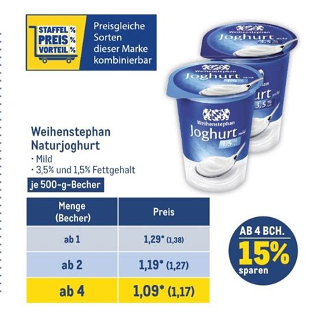 Weihenstephan Joghurt Mild G Angebot Bei METRO