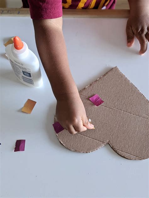 Simple Cardboard Heart Craft That Kids Will Love Crafting A Fun Life