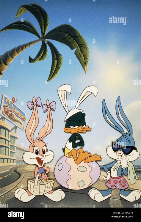 Tiny Toon Adventures From Left Babs Bunny Plucky Duck Buster Bunny