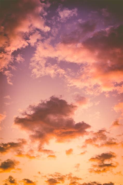 Photo Of Cumulus Clouds During Golden Hour Sunset Images Sunset