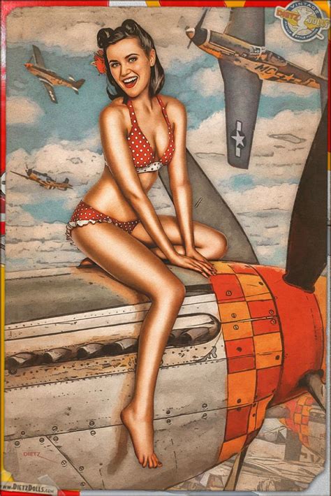 60 Amazing Airbrushed Style Pin Up Photos That Featured Classic Beauties In The 1940s Vintage