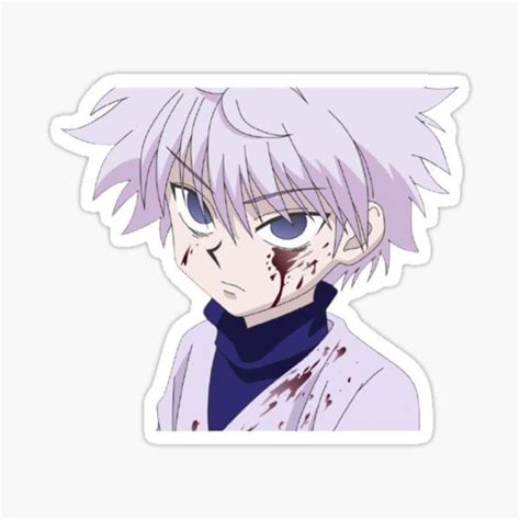 Killua Stickers In 2021 Anime Printables Coloring Stickers Anime