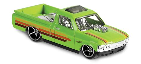 Custom Chevy Luv In Green Hw Hot Trucks Car Collector Hot Wheels Race Car Track Race