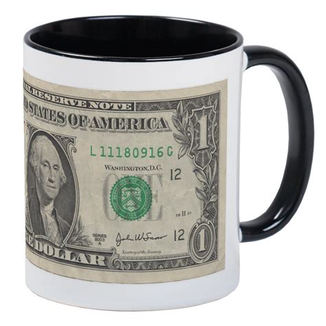 Cafepress Dollar Bill Mug Unique Coffee Mug Coffee Cup Cafepress