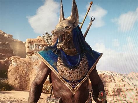Radiance Of Anubis Outfit Assassins Creed Origins Assassins Creed Origins Anubis Valhalla