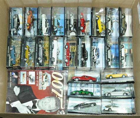 Sold Price Grp Inc 007james Bond Boxed Models Which Are November 3