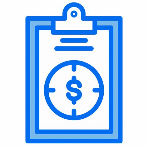 Business Clipboard Money Profit Target Icon Download On Iconfinder