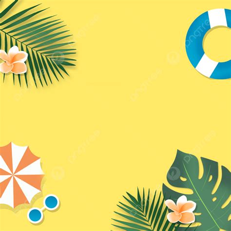 Yellow Summer Holiday Background Summer Day Holiday Yellow