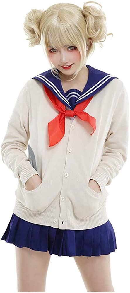 Buy Bubblue Himiko Toga Cosplay Costume Anime Outfit With Wig Shoes