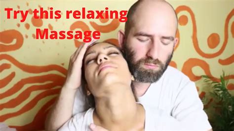 Extremely Relaxing Head And Neck Massage YouTube
