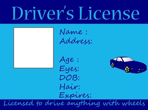 Fake Driving Licence Template Adminfer
