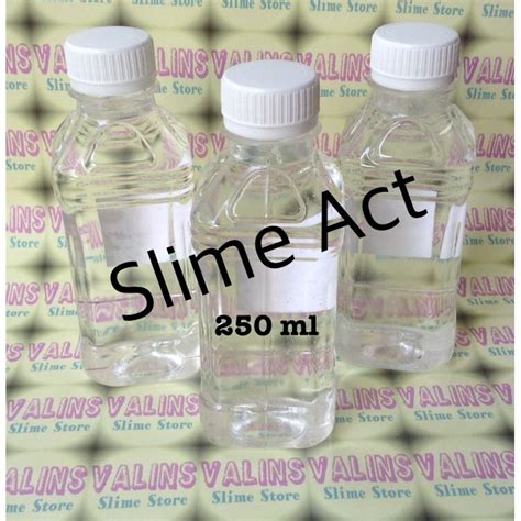 Jual Slime Activator Aktivator Slime Act 250ml Shopee Indonesia