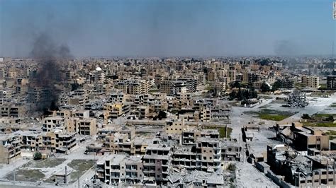 Raqqa Drone Footage Reveals A City In Ruins Cnn