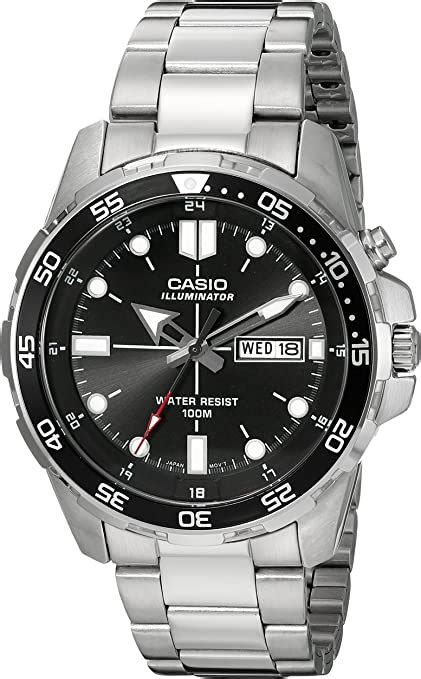 Casio Men S Classic Analog Black Watch Amazon Ca Watches