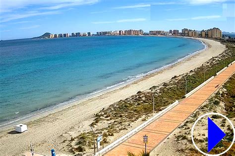 Live Beach Webcam Veneziola La Manga Murcia Spain