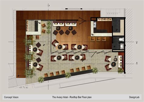 Rooftop Bar The Aviary Siem Riep Hotel Floorplan