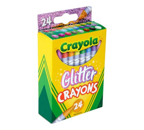 Glitter Crayons 24 Count Crayola Crayons Crayola