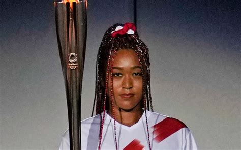 Naomi Osaka Ignites The Olympic Flame In Classic Nikes To Open The 2020