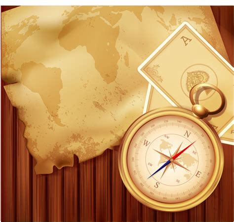 Old Map And Compass Backgrounds 02 Free Download