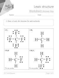 Lewis Structures Practice Worksheet