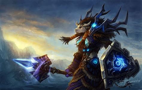 Wow World Of Warcraft Tauren Shaman Horde Tauren Horde Shaman Section Wow Shaman