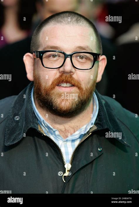 Nick Frost Arrives At The Premiere Of Arthur Christmas At The Empire