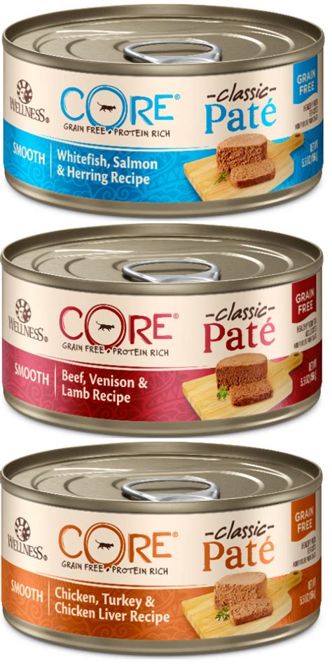 Wellness core classic pate turkey & chicken liver recipe for kittens. Wellness CORE Natural Grain Free Best Sellers Smooth Pate ...