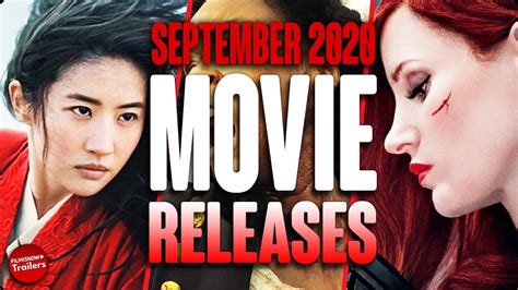 Movie Releases You Cant Miss September 2020 Youtube