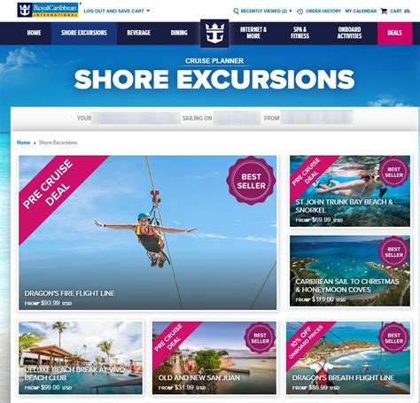 How To Book A Royal Caribbean Shore Excursion Royal Caribbean Blog