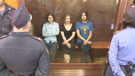 Russian Court Imprisons Pussy Riot Band Members On Hooliganism Charges