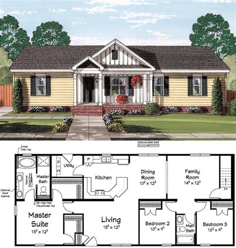 A Fantastic Use Of 1600 Square Feet Ranch House Plans New House