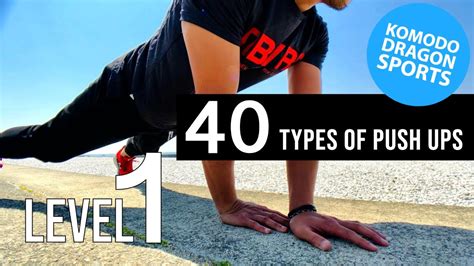 40 Different Push Up Variations｜level 1 Youtube