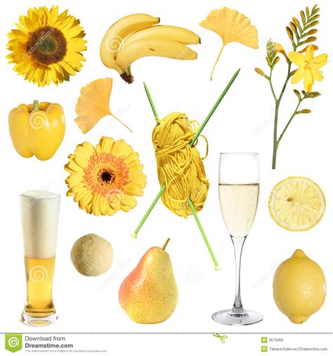 Download Collection Of Yellow Objects Royalty Free Stock Photo ...