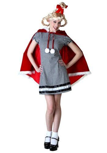 Christmas Girl Costume For Women Cindy Lou Who Costume Costumes For