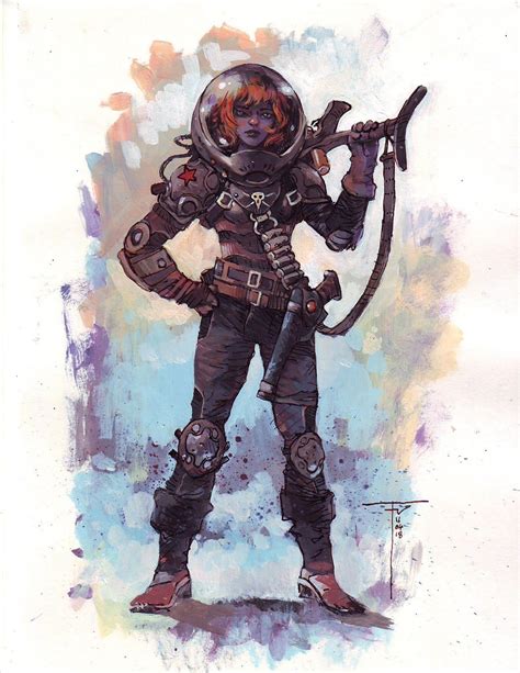Space Pirate By Frank Victoria Imaginaryastronauts Character
