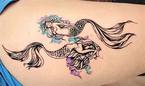 58 Ideas Para Tatuajes De Sirenas Significados 2021