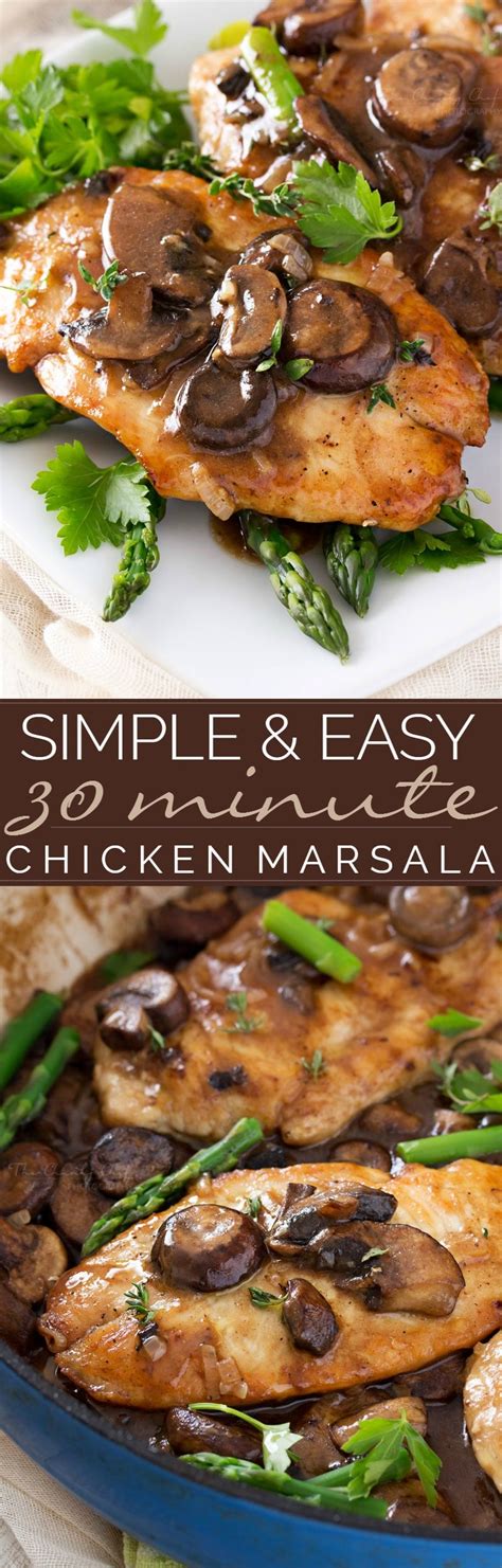 This chicken marsala recipe is not only super quick to put together, but it is also a delicious low carb meal that's perfect for those who are on the keto diet. Easy Chicken Marsala | This easy chicken Marsala dish ...