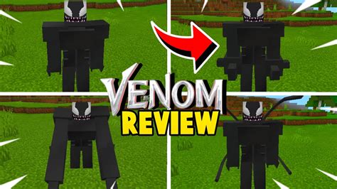 LanÇou O Novo Addonsmod De Venom No Minecraft Pe Minecraft Pocket