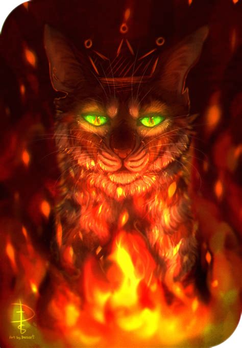 Firestar By Fox On Deviantart Warrior Cats Art
