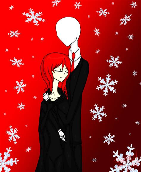 Slenderman And His Lady By Sorachan20 On Deviantart