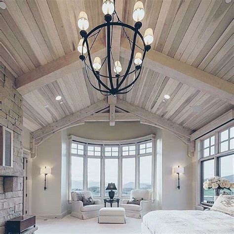 The vaulted ceiling is the hottest trend right now. Top 70 Best Vaulted Ceiling Ideas - High Vertical Space ...