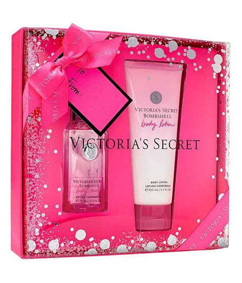 Pink bras, clearance items, gift cards, store and previous purchases. Victoria's Secret Bombshell Gift Set: Buy Victoria's ...