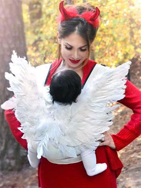 Angel and devil costume ideas for best how cute is this couples costume?! 25 DIY Family Halloween Costumes That Are Cheap to Make
