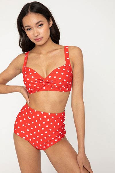 polka dot two piece swimsuit online sale up to 54 off