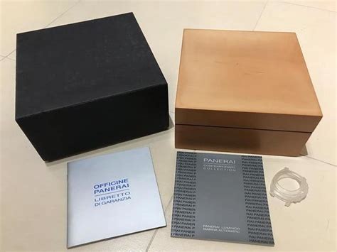 Fsgenuine Panerai Wood Watch Box Set Mywatchmart