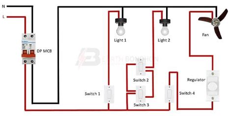 Single Phase House Wiring Diagram House Wiring Circuit Diagram Single