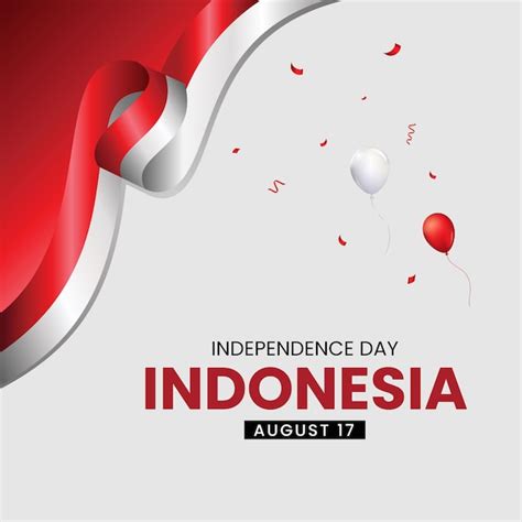 Premium Vector Indonesia Happy Independence Day Vector