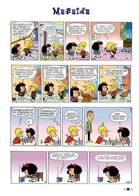 Resultado De Imagen Para Historieta De Mafalda Corta A Color