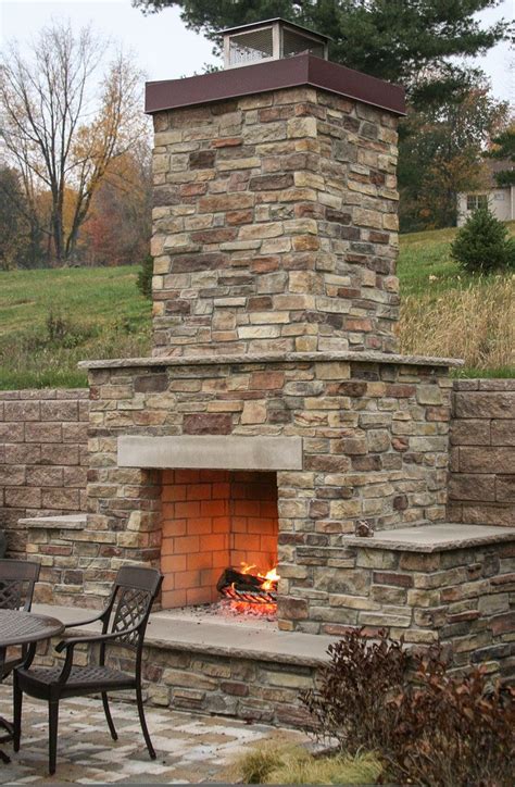 Fandm Supply Eldorado Stone Photo Gallery Outdoor Fireplace Patio