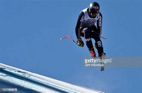 Norways Aleksander Aamodt Kilde Competes During The Mens Downhill